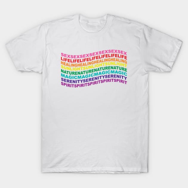 Original Pride Flag T-Shirt by lavenderhearts